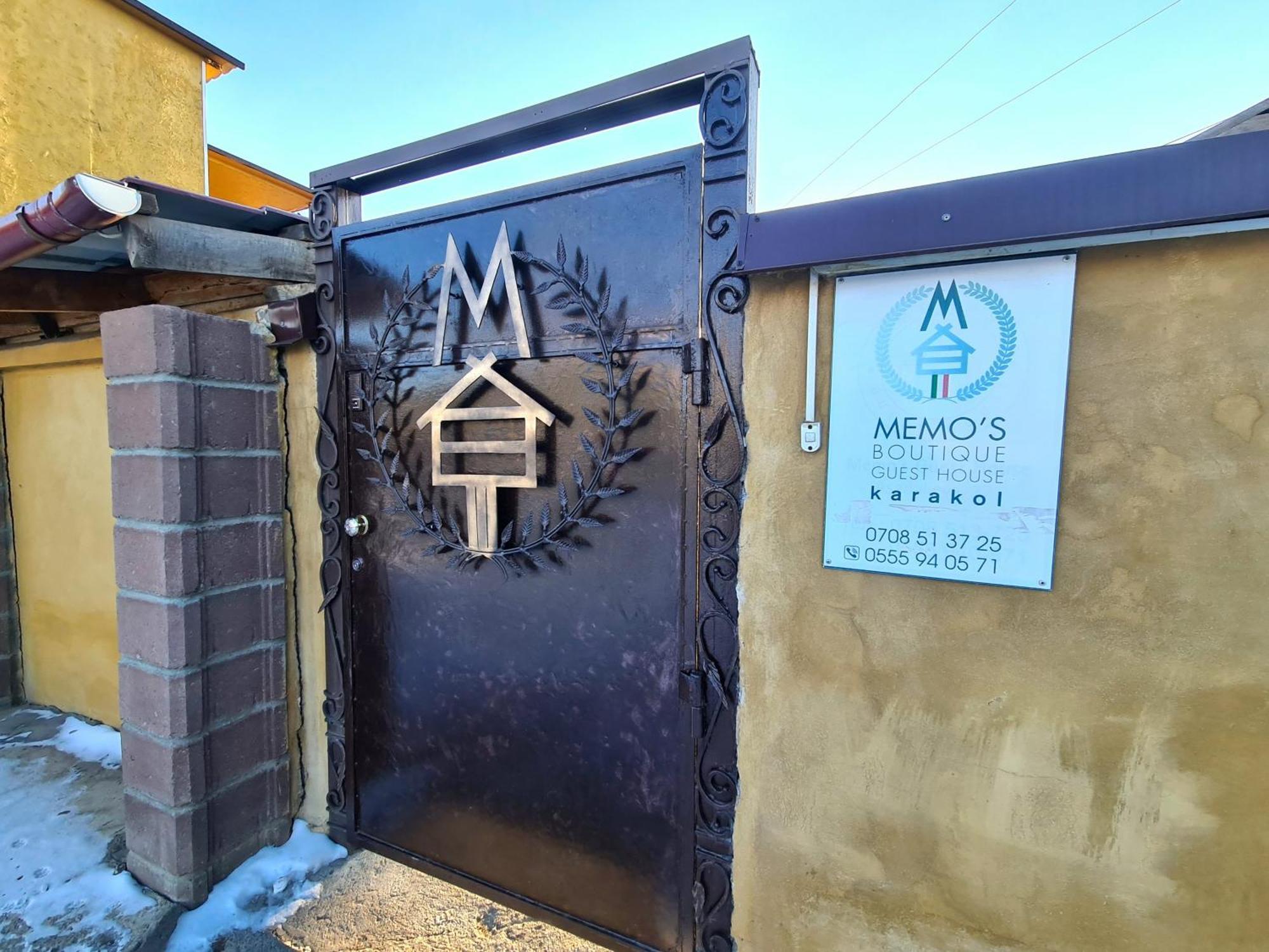Memo'S Boutique Guesthouse Karakol Exterior foto